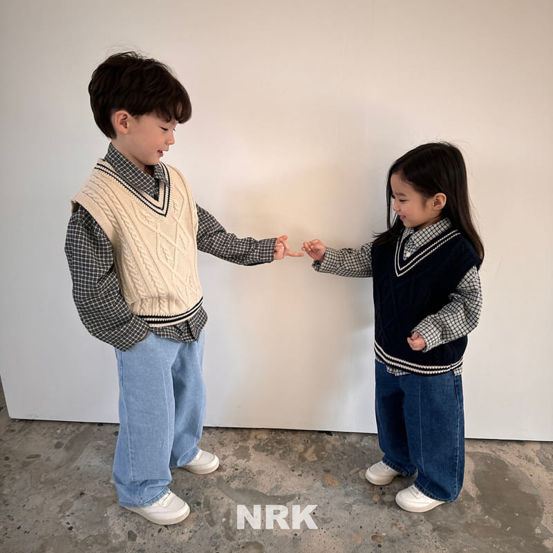 Nrk - Korean Children Fashion - #minifashionista - School Look Vest - 10