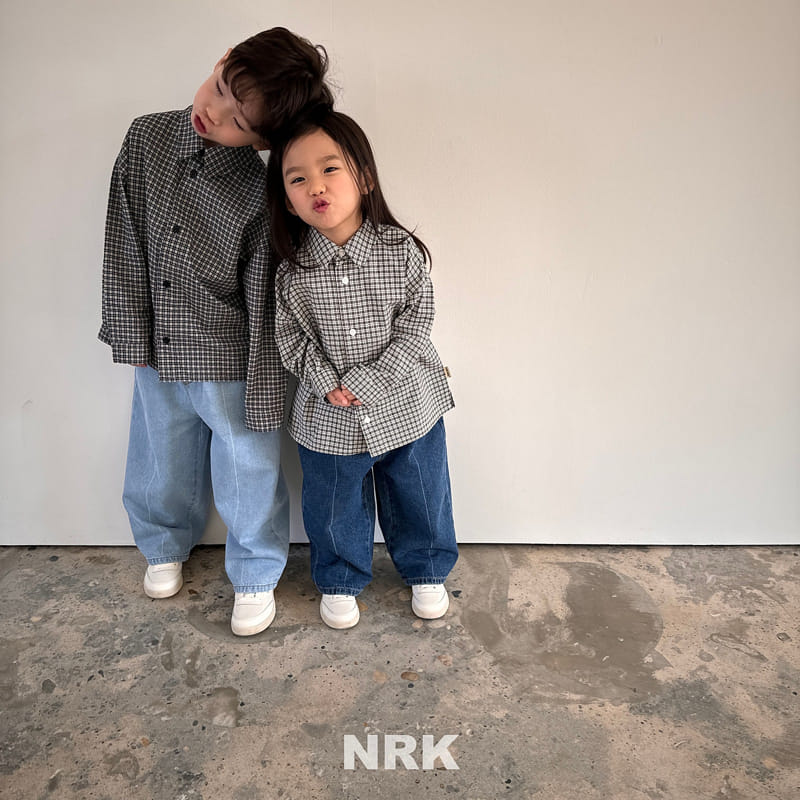 Nrk - Korean Children Fashion - #prettylittlegirls - French Denim - 8
