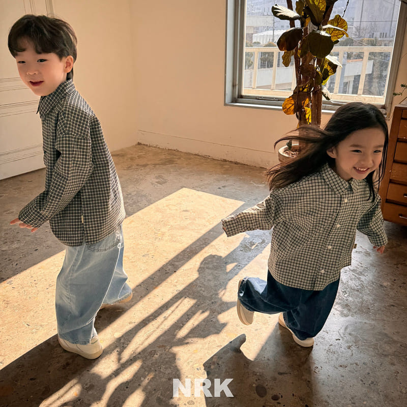 Nrk - Korean Children Fashion - #minifashionista - Check Shirt - 4