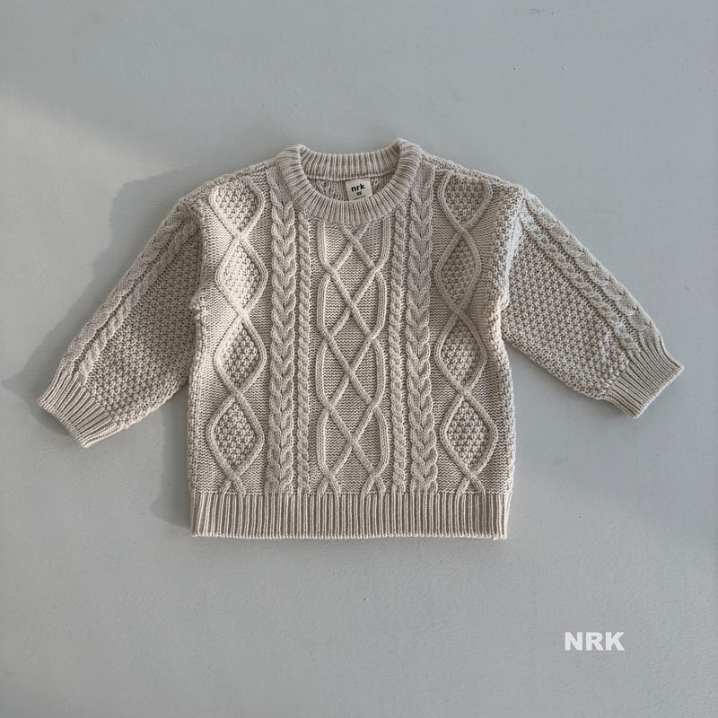 Nrk - Korean Children Fashion - #prettylittlegirls - Fisherman Knit - 2
