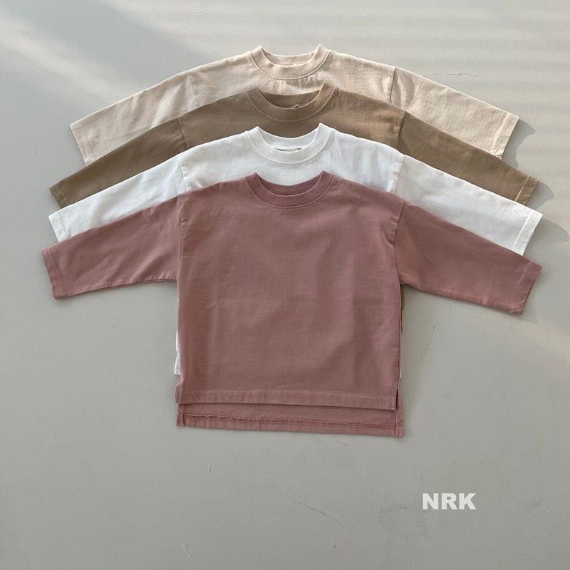 Nrk - Korean Children Fashion - #stylishchildhood - Basic Slit Tee - 3