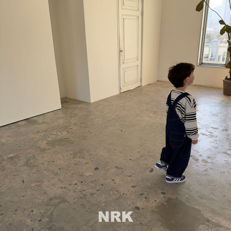 Nrk - Korean Children Fashion - #toddlerclothing - Denim Dungarees Pants - 6