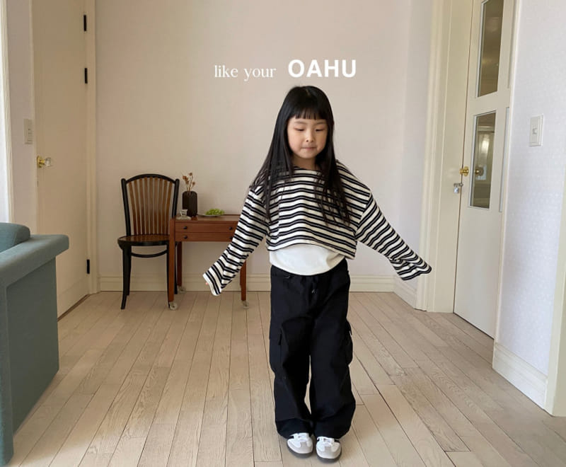 O'Ahu - Korean Children Fashion - #kidzfashiontrend - School Cargo Pants - 4