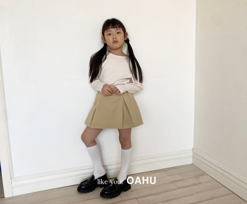 O'Ahu - Korean Children Fashion - #Kfashion4kids - Bagel Skirt Pants - 10