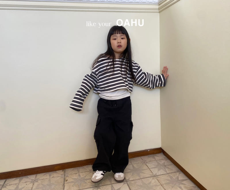 O'Ahu - Korean Children Fashion - #Kfashion4kids - Square ST Crop Tee - 9