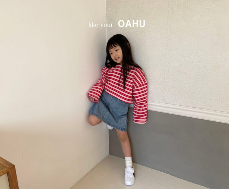 O'Ahu - Korean Children Fashion - #childofig - Ginger Denim Skirt - 7