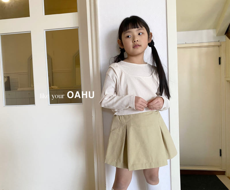 O'Ahu - Korean Children Fashion - #childofig - Scoop Rib Tee - 5