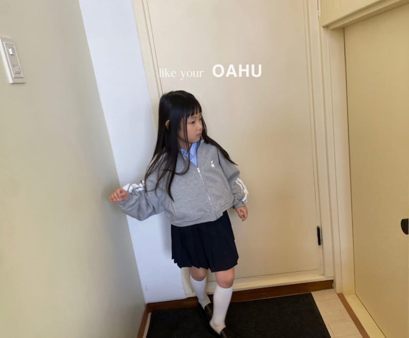 O'Ahu - Korean Children Fashion - #childofig - Sugar Line Short Zip Up - 11