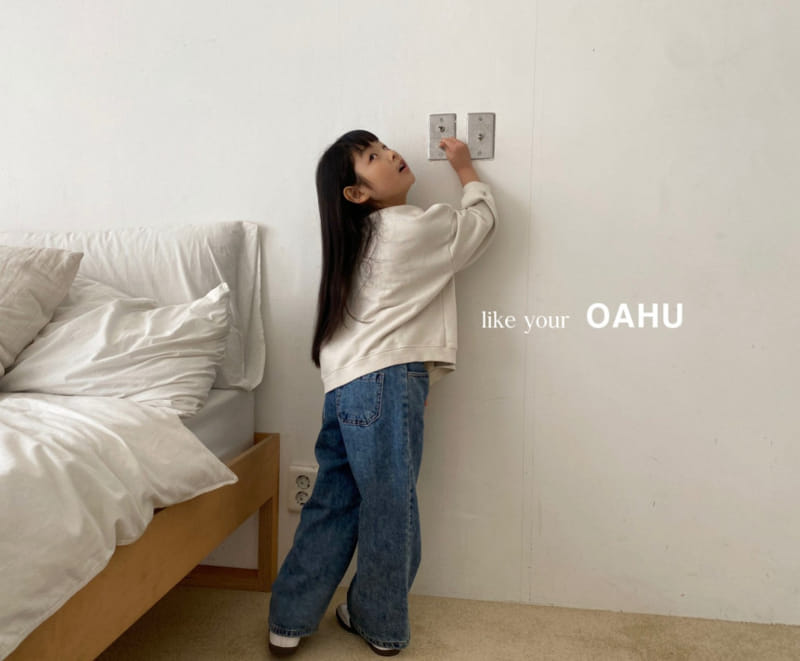 O'Ahu - Korean Children Fashion - #childofig - View Wide Denim Pants - 9