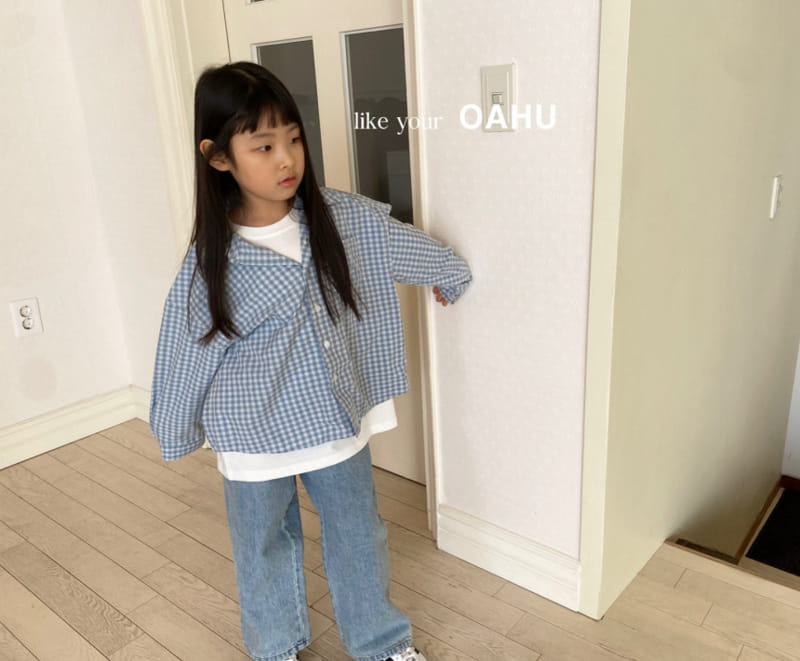 O'Ahu - Korean Children Fashion - #childofig - Spring Check Shirt - 7