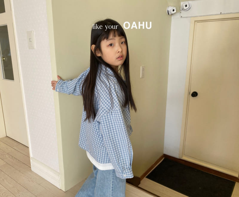 O'Ahu - Korean Children Fashion - #childofig - Spring Check Shirt - 8