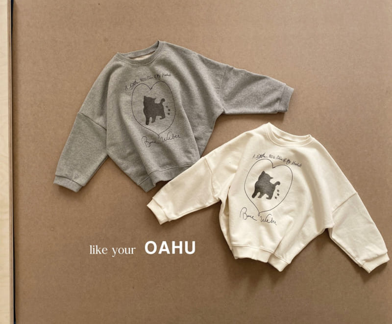 O'Ahu - Korean Children Fashion - #childofig - Love Cat Sweatshirt - 2