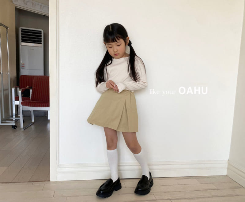 O'Ahu - Korean Children Fashion - #childrensboutique - Scoop Rib Tee - 6