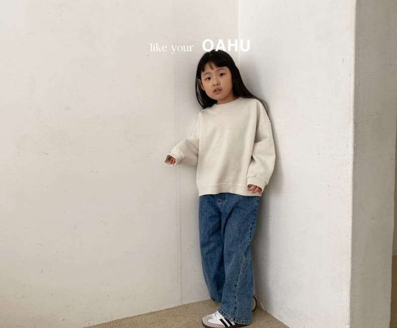 O'Ahu - Korean Children Fashion - #childrensboutique - View Wide Denim Pants - 10