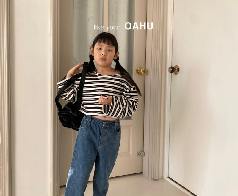 O'Ahu - Korean Children Fashion - #designkidswear - Square ST Crop Tee - 3