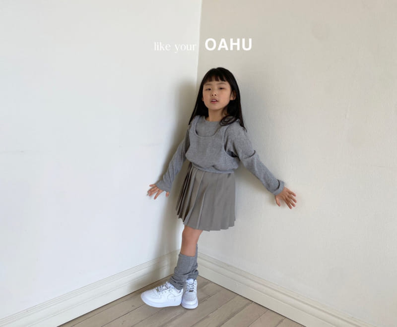O'Ahu - Korean Children Fashion - #discoveringself - Scoop Rib Tee - 8