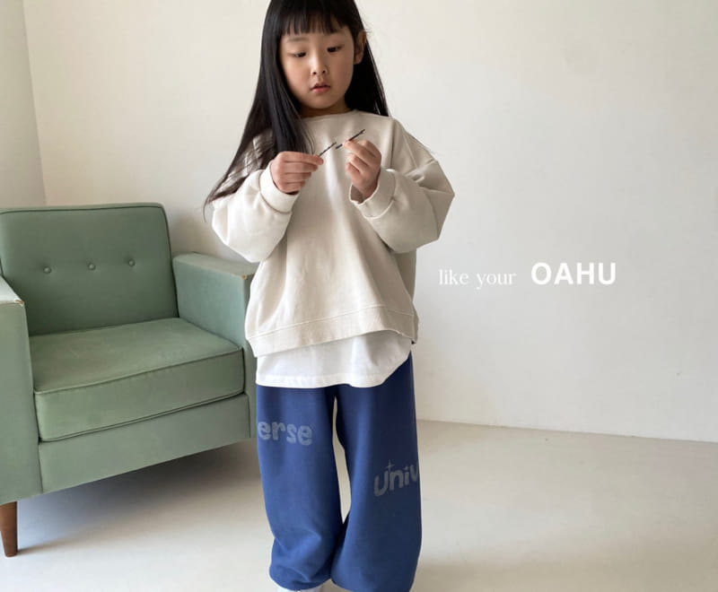 O'Ahu - Korean Children Fashion - #discoveringself - Adult Fuzzy Dyeing Sweatshirt - 3