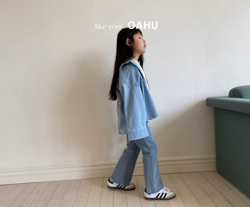 O'Ahu - Korean Children Fashion - #discoveringself - Riri Boots Cut Denim Pants - 5