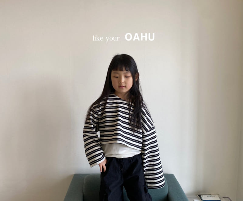 O'Ahu - Korean Children Fashion - #discoveringself - Basic Sleeveless Tee - 3