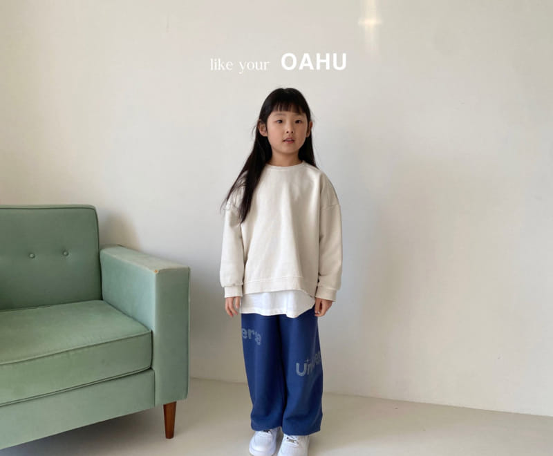 O'Ahu - Korean Children Fashion - #fashionkids - Fuzzy Dyeing Sweatshirt - 3