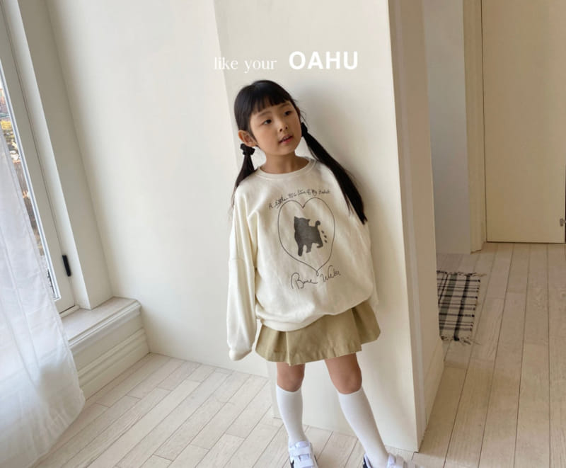 O'Ahu - Korean Children Fashion - #fashionkids - Love Cat Sweatshirt - 7