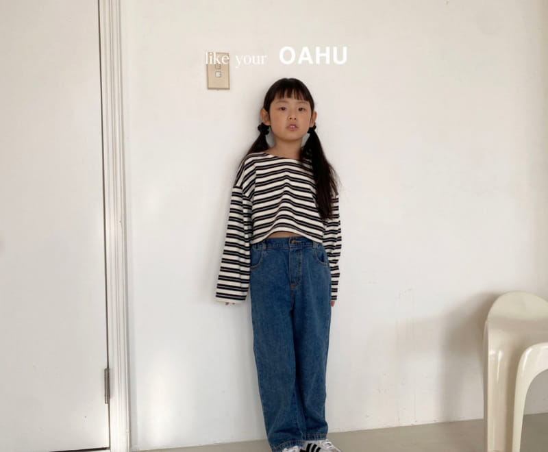 O'Ahu - Korean Children Fashion - #fashionkids - Square ST Crop Tee - 5