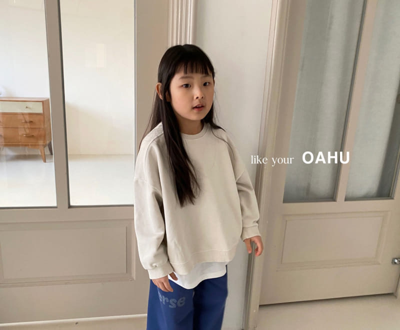 O'Ahu - Korean Children Fashion - #fashionkids - Fuzzy Dyeing Sweatshirt - 4