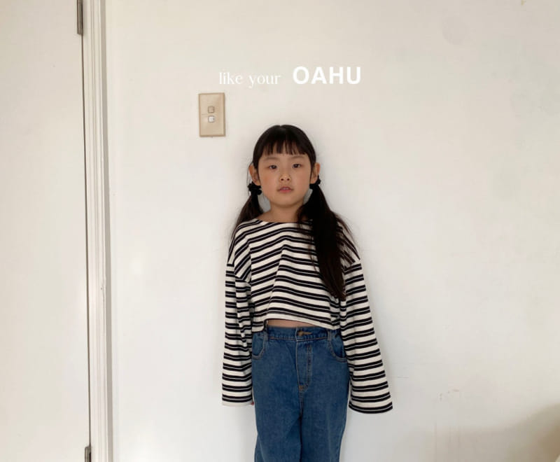 O'Ahu - Korean Children Fashion - #kidsshorts - Square ST Crop Tee - 6
