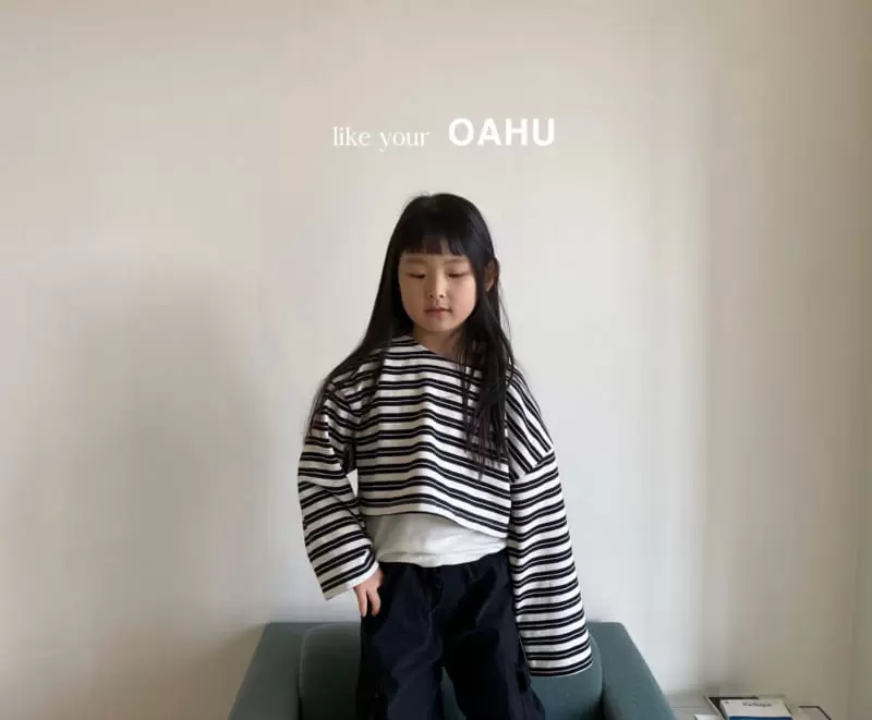 O'Ahu - Korean Children Fashion - #kidsstore - Square ST Crop Tee - 7