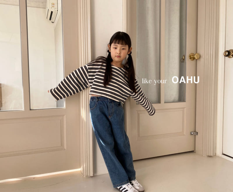 O'Ahu - Korean Children Fashion - #kidsstore - About Denim Pants - 4