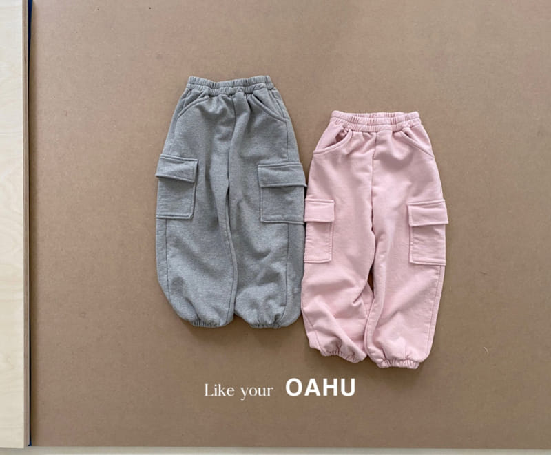 O'Ahu - Korean Children Fashion - #kidzfashiontrend - Sugar Cargo Jogger Pants
