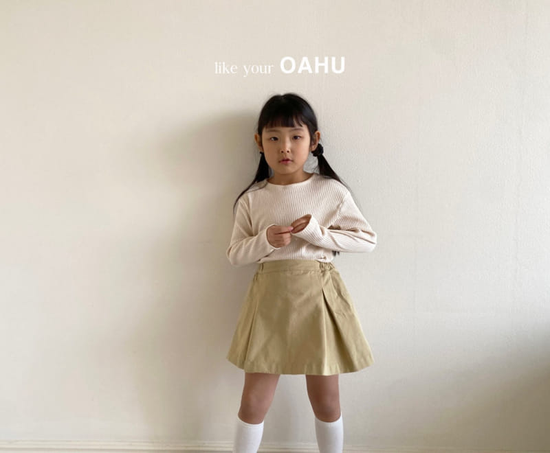 O'Ahu - Korean Children Fashion - #kidzfashiontrend - Bagel Skirt Pants - 9