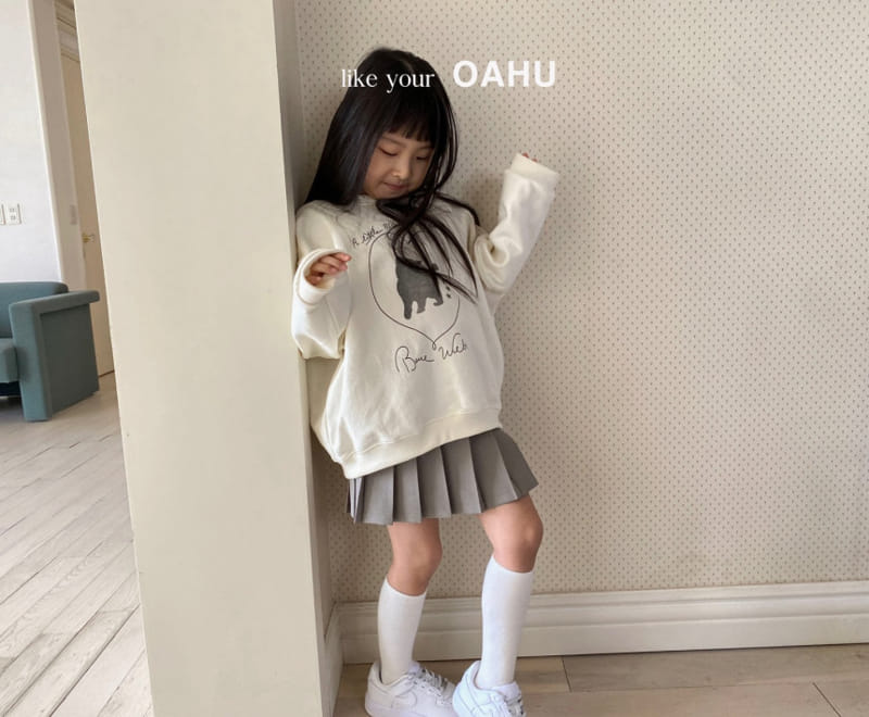 O'Ahu - Korean Children Fashion - #littlefashionista - Flat Pleats Skirt - 2