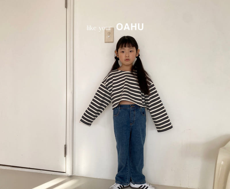 O'Ahu - Korean Children Fashion - #littlefashionista - About Denim Pants - 6