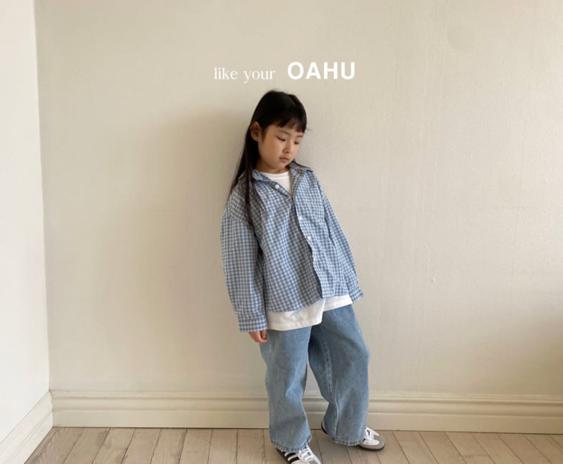 O'Ahu - Korean Children Fashion - #littlefashionista - Spring Check Shirt - 3