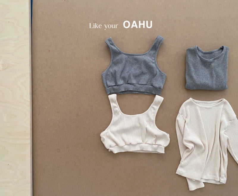 O'Ahu - Korean Children Fashion - #minifashionista - Scoop Rib Vest