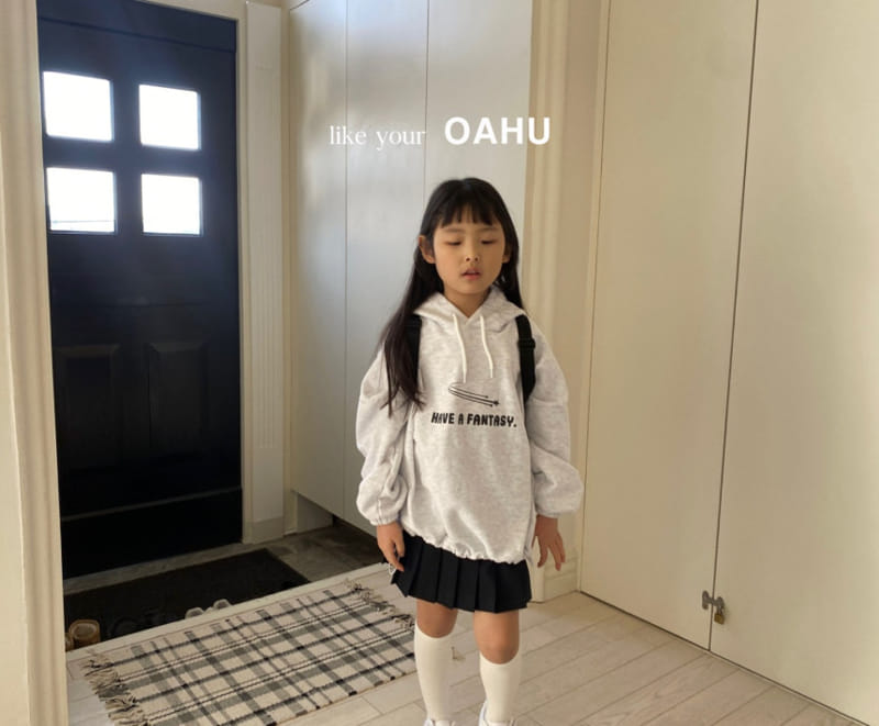O'Ahu - Korean Children Fashion - #prettylittlegirls - Have String Hoody Sweatshirt - 3