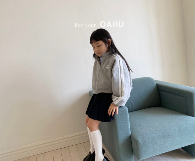 O'Ahu - Korean Children Fashion - #stylishchildhood - Sugar Line Short Zip Up - 10
