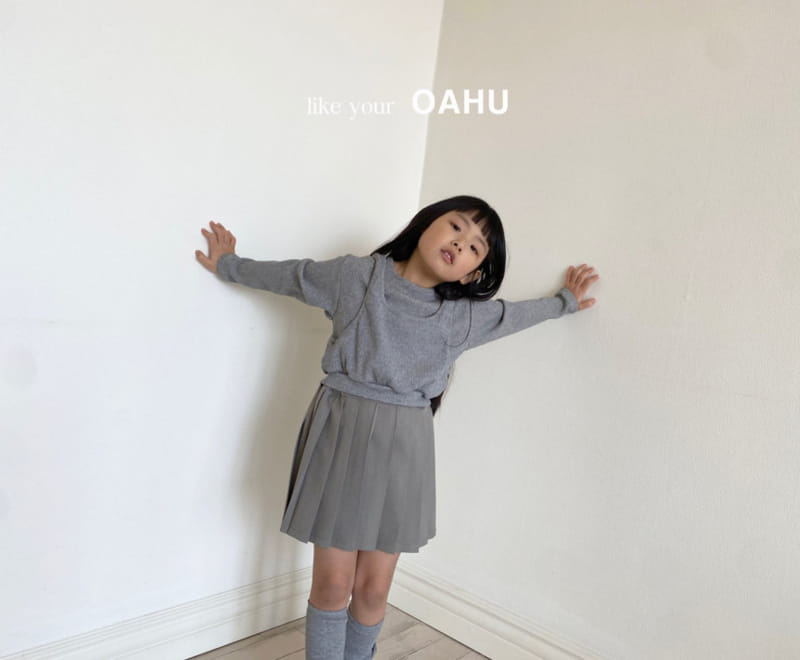 O'Ahu - Korean Children Fashion - #toddlerclothing - Flat Pleats Skirt - 7