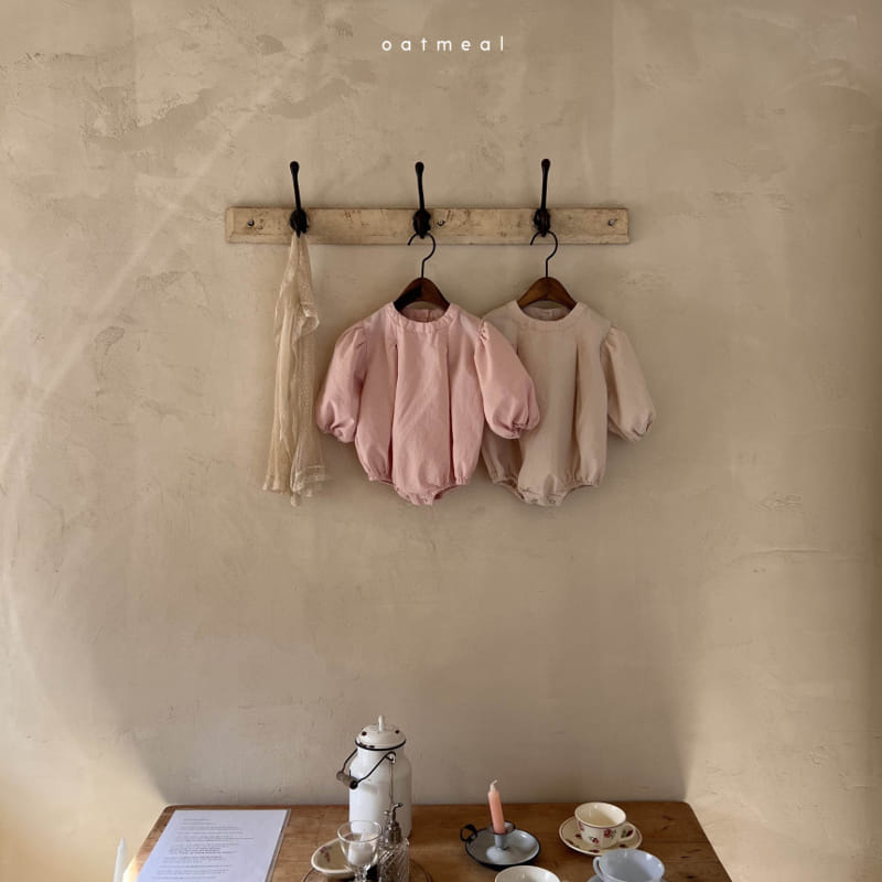 Oatmeal - Korean Baby Fashion - #babyoutfit - Lovin Body Suit