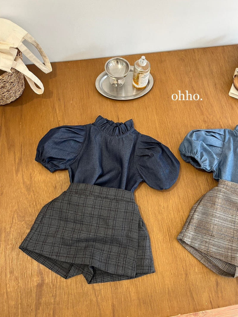 Ohho - Korean Children Fashion - #Kfashion4kids - Rolf Wrap Skirt Pants