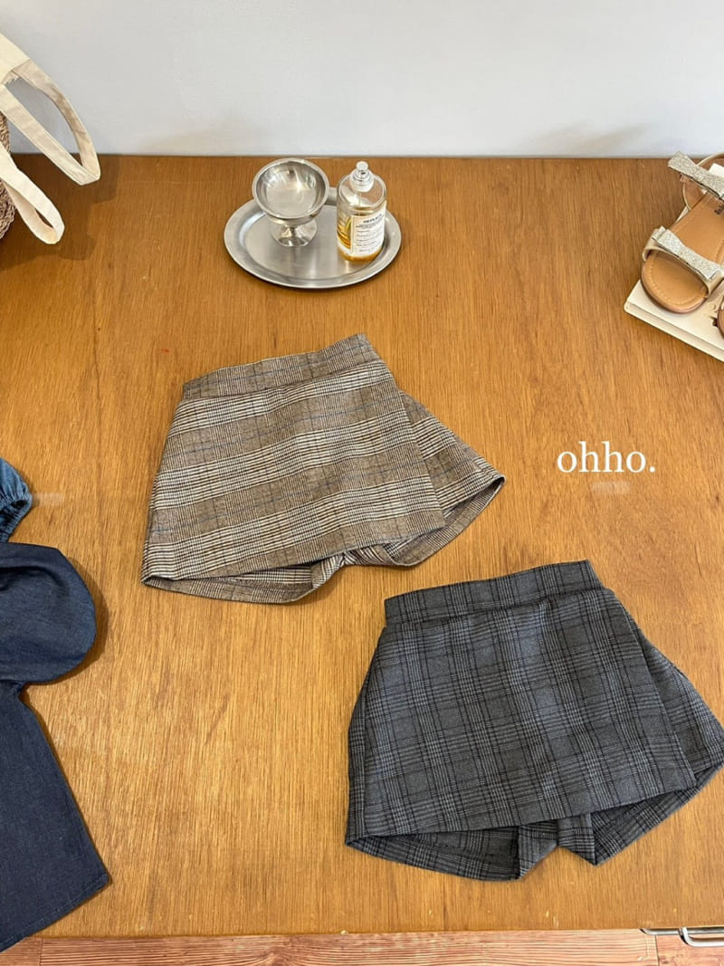 Ohho - Korean Children Fashion - #childofig - Rolf Wrap Skirt Pants - 9