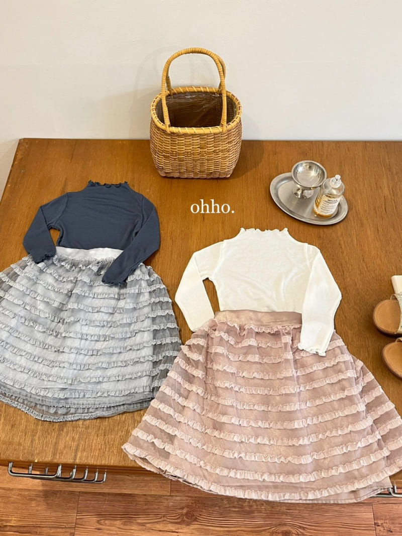 Ohho - Korean Children Fashion - #childrensboutique - Petite Kan Kang Skirt