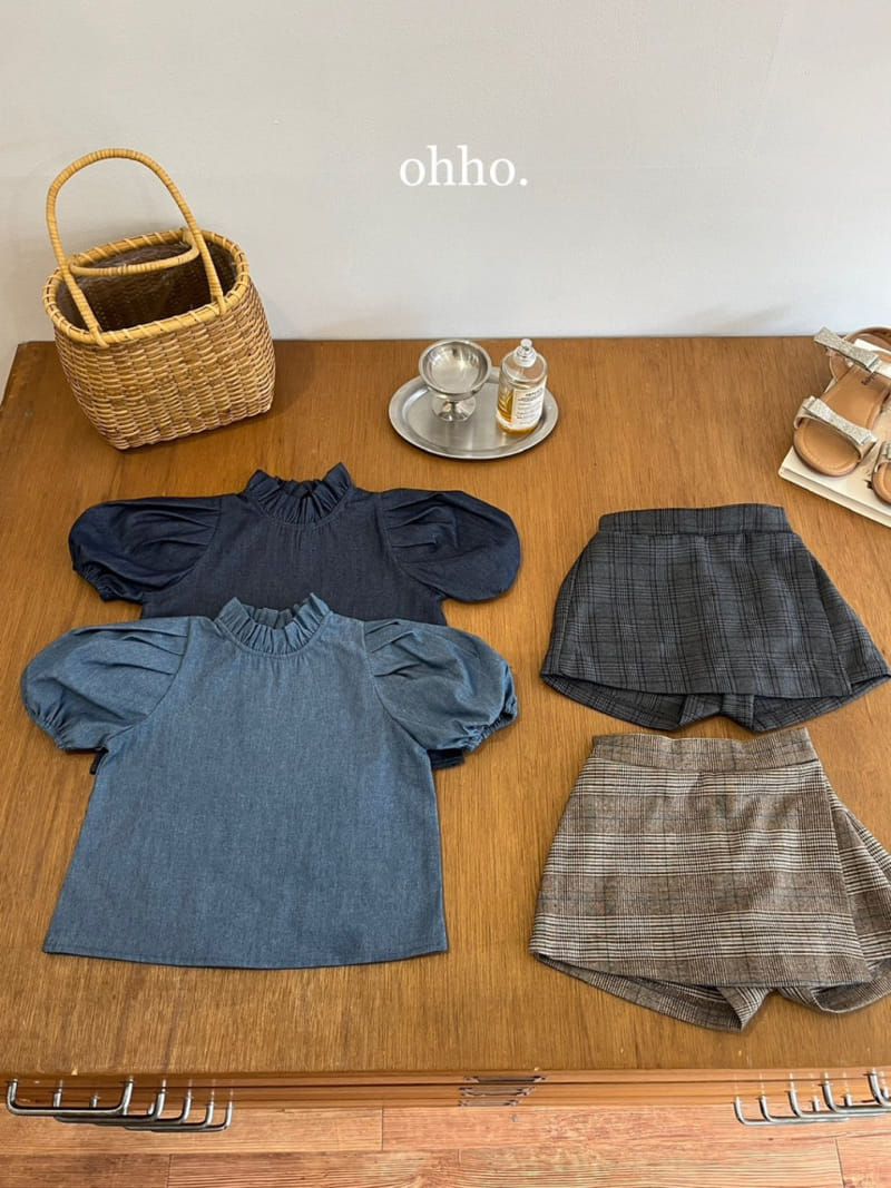 Ohho - Korean Children Fashion - #childrensboutique - Rolf Wrap Skirt Pants - 10