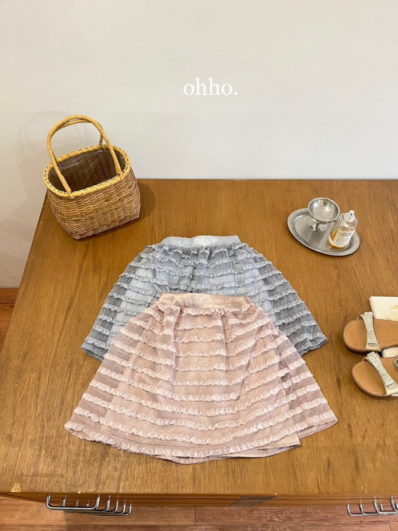 Ohho - Korean Children Fashion - #discoveringself - Petite Kan Kang Skirt - 3