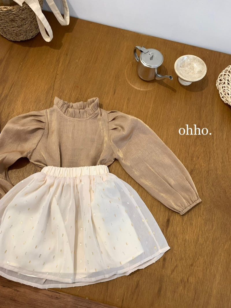 Ohho - Korean Children Fashion - #kidzfashiontrend - Pe Ang Chiffon Skirt - 3