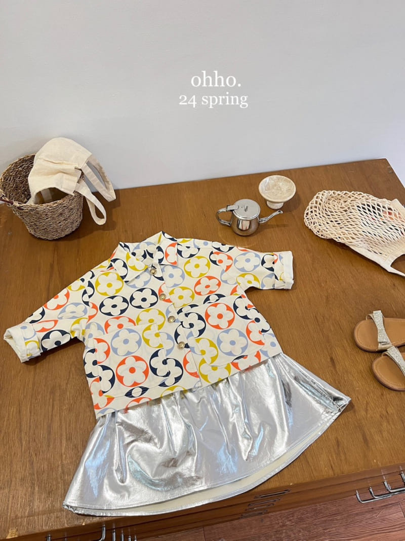 Ohho - Korean Children Fashion - #littlefashionista - Shining Skirt - 7