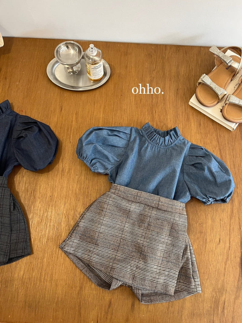 Ohho - Korean Children Fashion - #todddlerfashion - Rolf Wrap Skirt Pants - 6