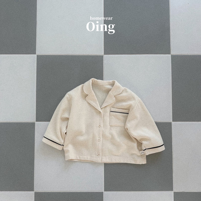 Oing - Korean Children Fashion - #childofig - Milky Pajama Top Bottom Set - 4