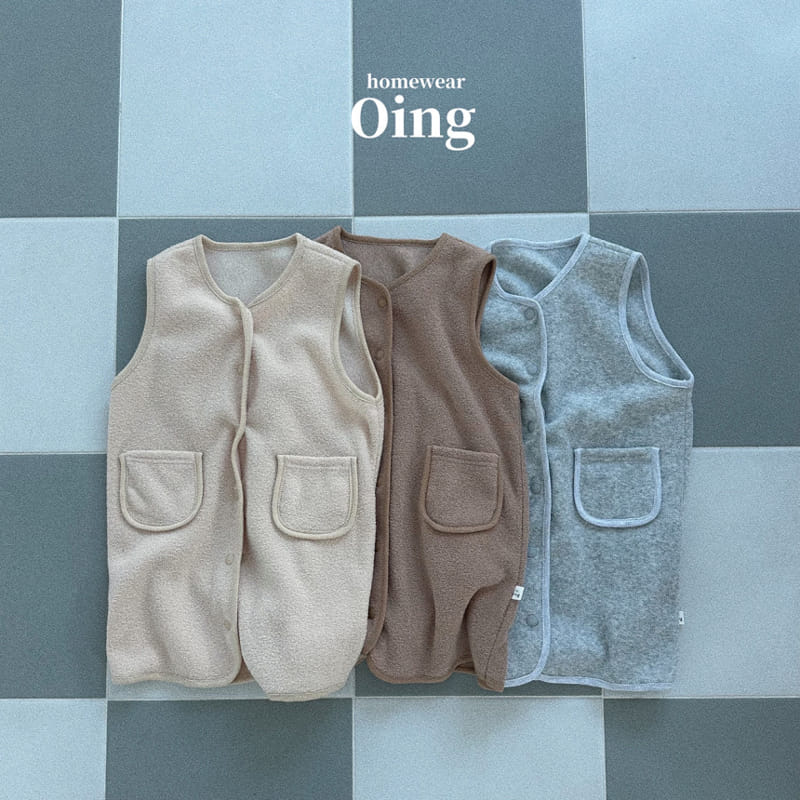 Oing - Korean Children Fashion - #kidzfashiontrend - Sleep Vest - 2